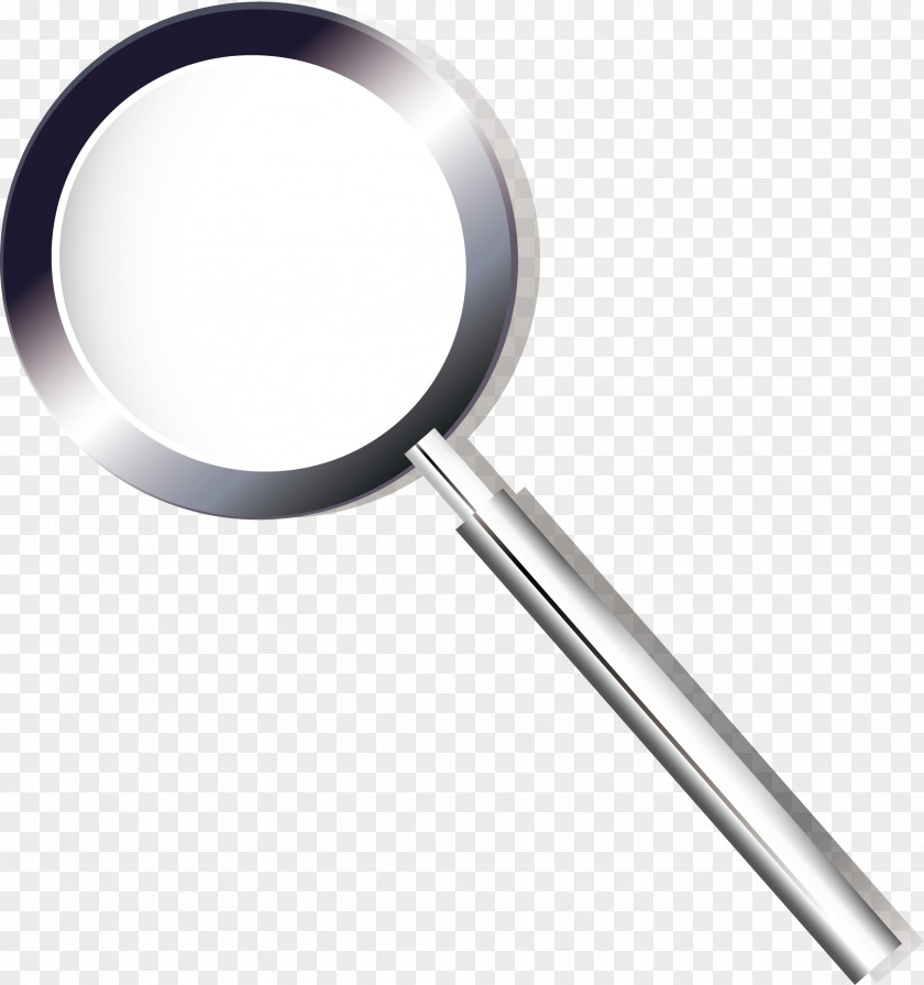 Magnifying Glass Vector Element Font PNG