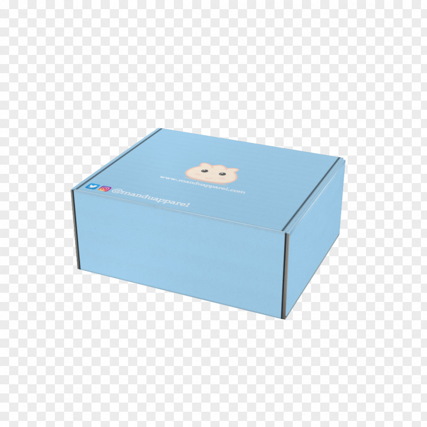 Mystery Box Rectangle Turquoise PNG