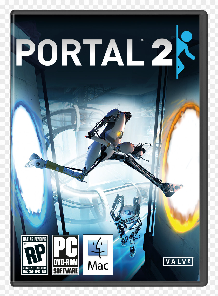 Portal 2 The Orange Box Xbox 360 PlayStation 3 PNG