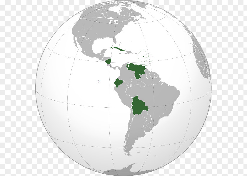 United States Venezuela Bolivia Gran Colombia ALBA PNG