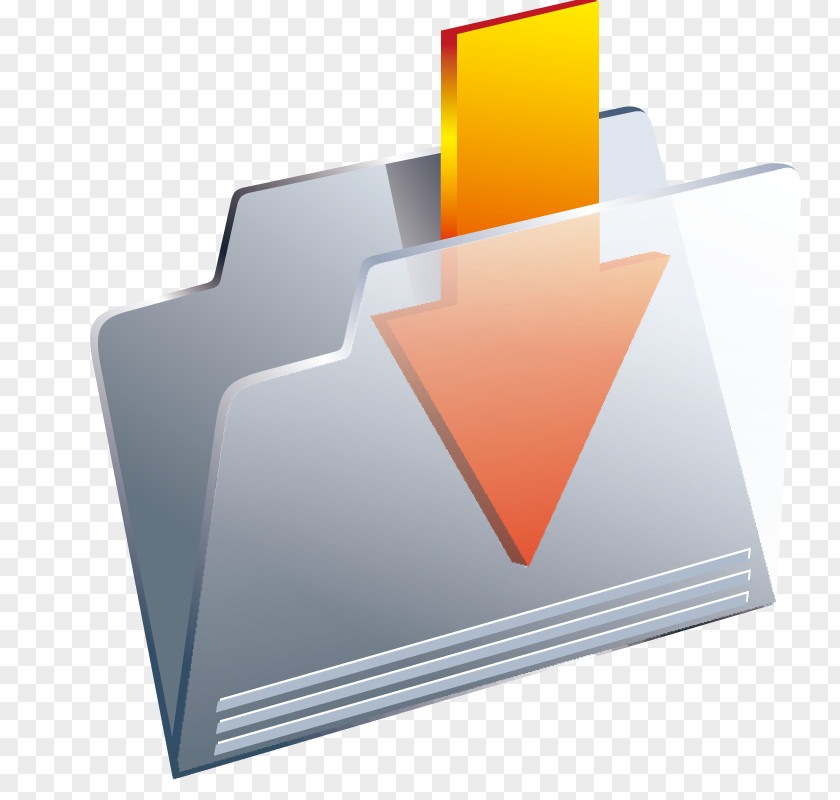 Vector Information Folder Directory Download Paper Computer File PNG