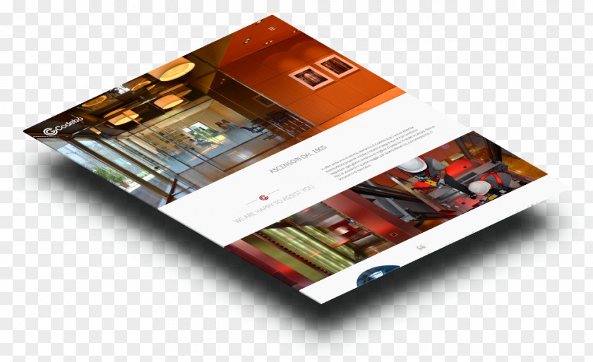 Website Mock Up Brochure PNG