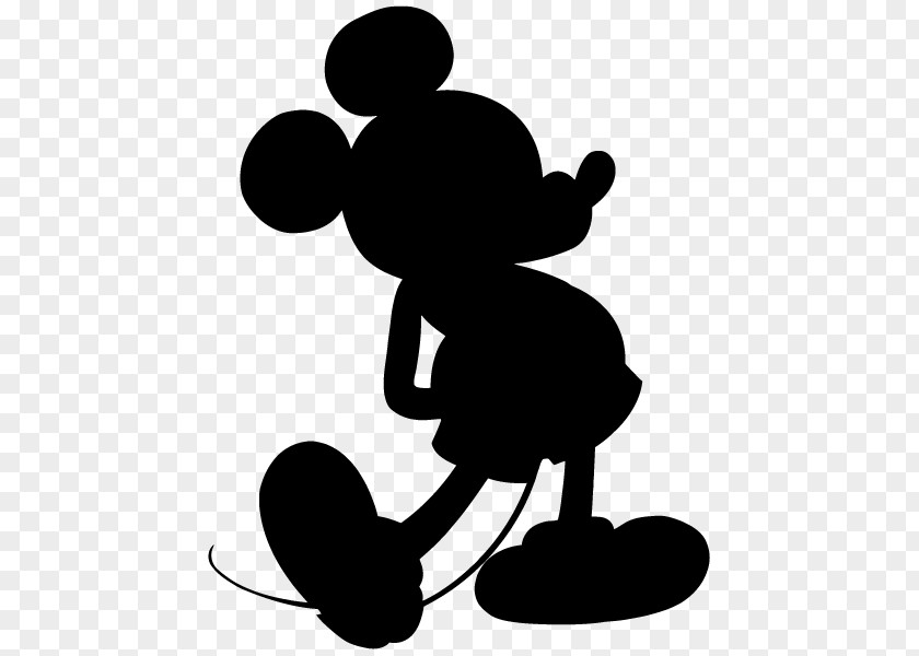Football Character Template Download Mickey Mouse Minnie Silhouette Clip Art PNG