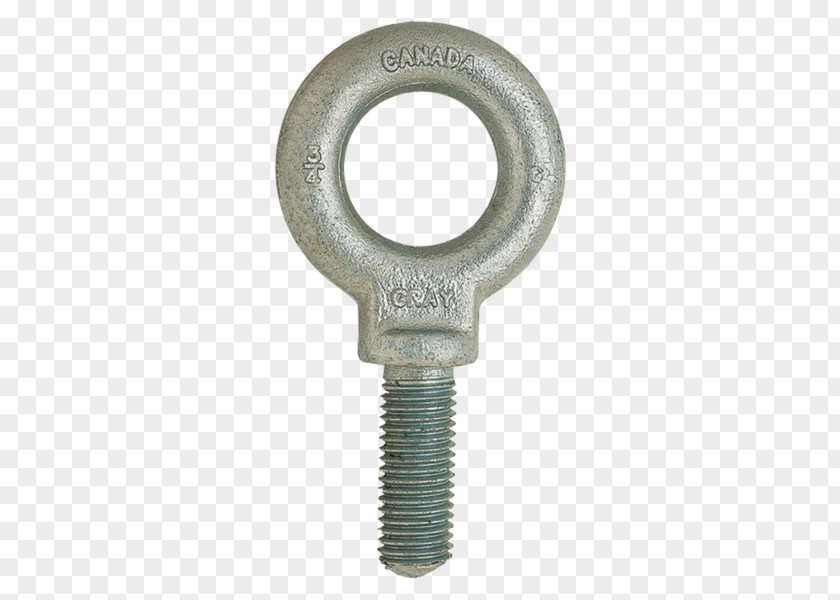 Grey Eye Fastener Nut ISO Metric Screw Thread Angle PNG