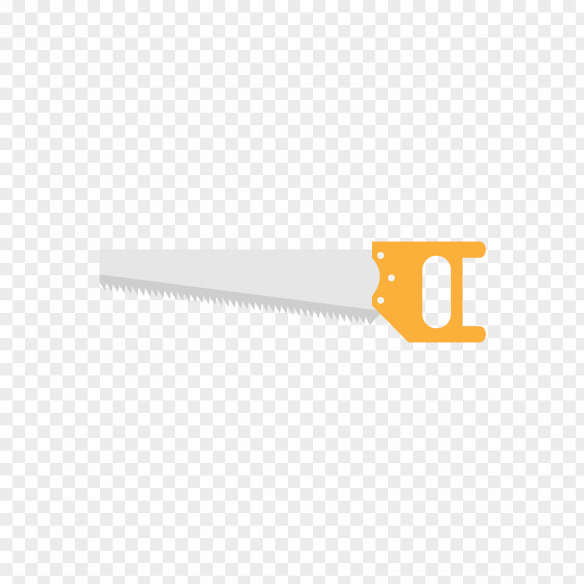 Yellow Hand Saw Grey Clip Art PNG