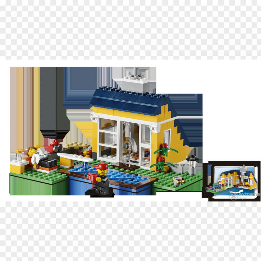 Beach Hut Toy LEGO 31035 Creator HutLego PNG