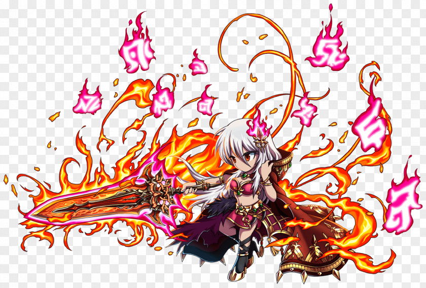 Brave Frontier Fire Chain Chronicle Elemental Light PNG