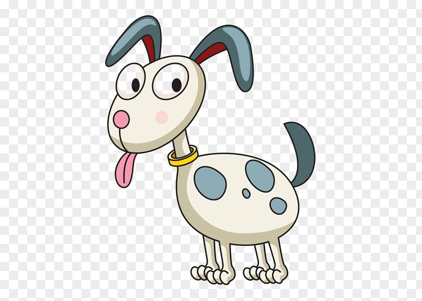 Cartoon Free Buckle Dog Mouse Drawing Illustration PNG