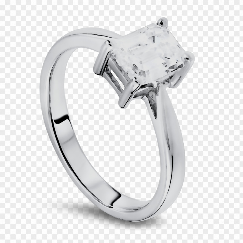 Earring Engagement Ring Solitaire Jewellery PNG