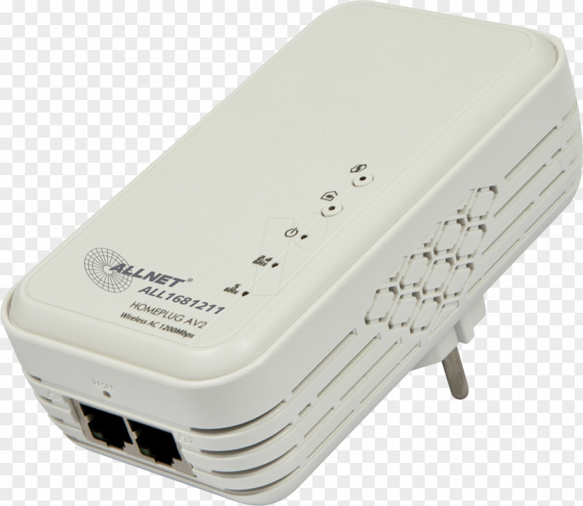 Wireless Access Points Adapter Power-line Communication IEEE 802.11ac ALLNET PNG