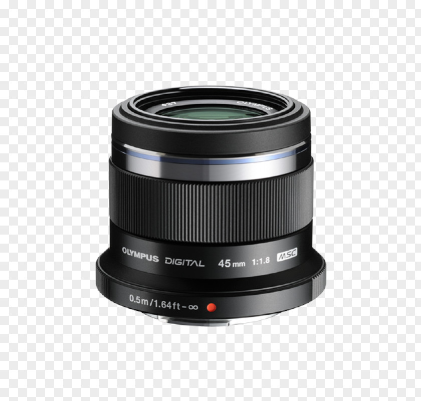 Camera Lens Olympus PEN-F M.Zuiko Digital ED 45mm F/1.8 Micro Four Thirds System PNG