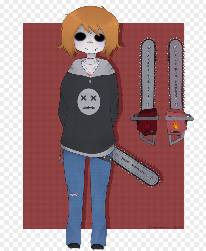 Dullahan Creepypasta Krazy K RV Park Internet Chainsaw PNG