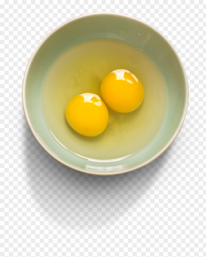 Egg Yolk White Bowl PNG