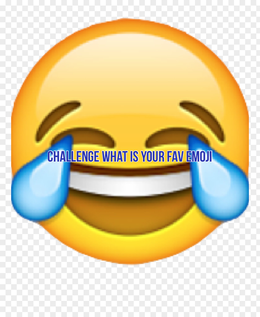 Emoji Face With Tears Of Joy Humour Laughter Sticker PNG