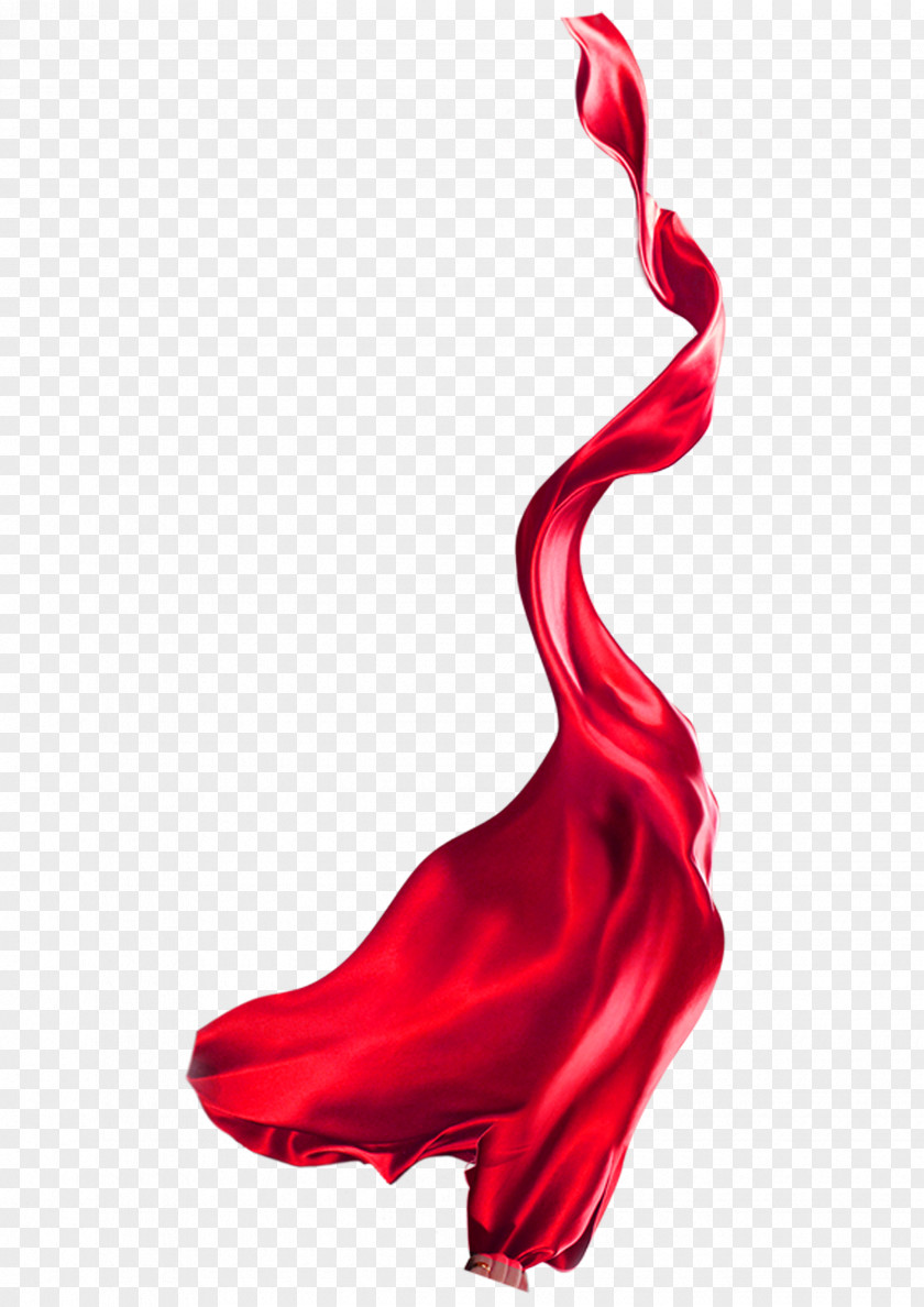 Red Ribbon Day Color Image PNG