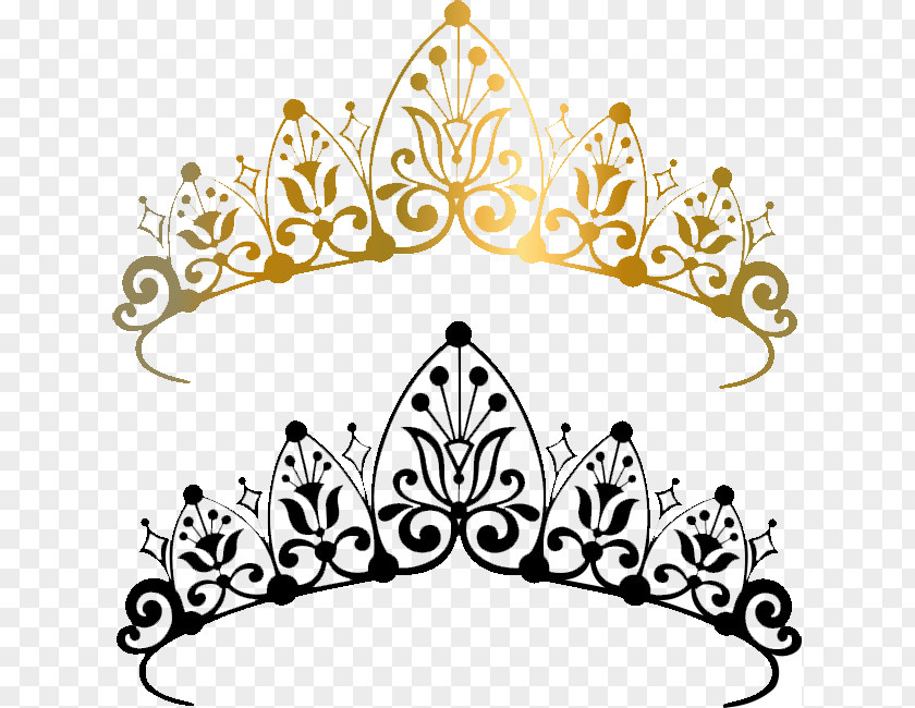 Crown Pattern PNG