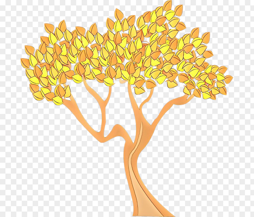 Flower Plant Stem School Cartoon PNG