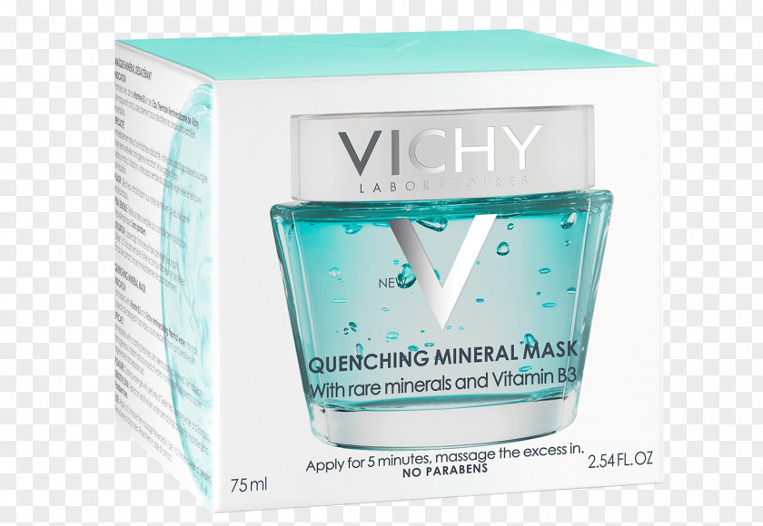 Mask Vichy Mineral Skin Facial PNG