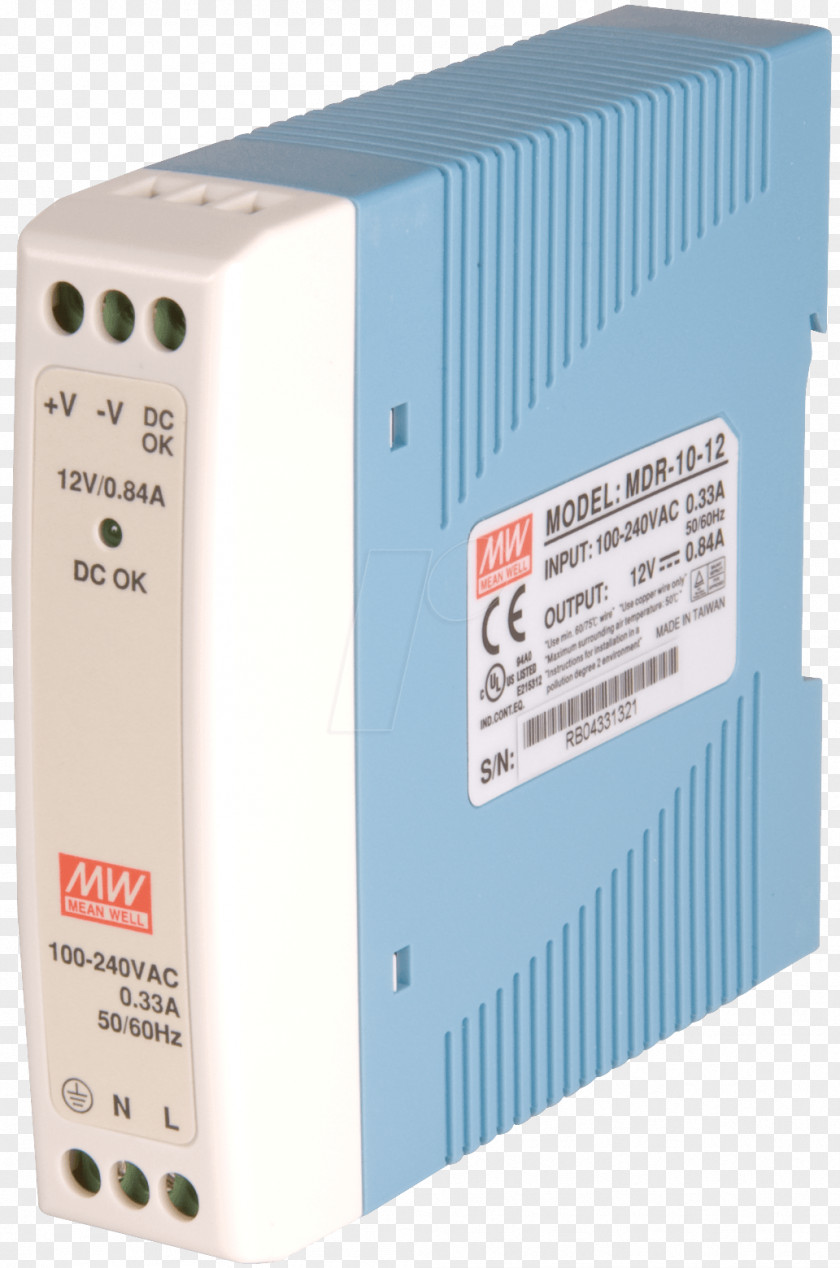 Mdr Power Converters Supply Unit DIN Rail Switched-mode Direct Current PNG