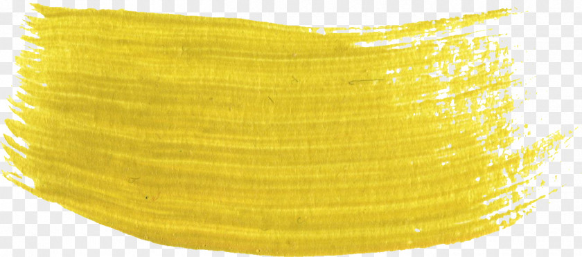 Paint Yellow Brush PNG