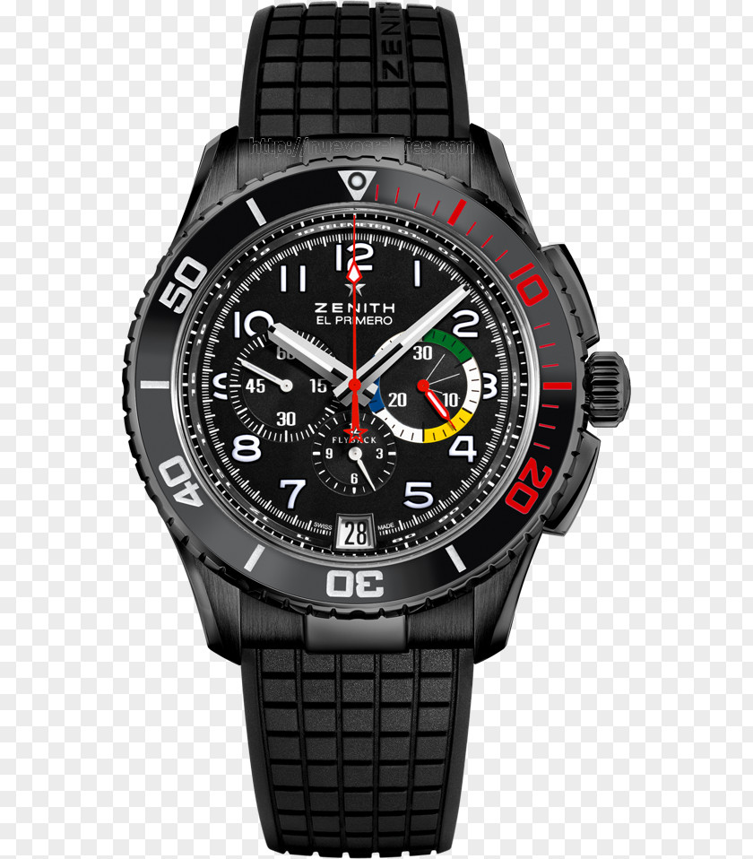 Tienda Deportiva La 22 Omega Speedmaster Zenith Flyback Chronograph Watch Eco-Drive PNG