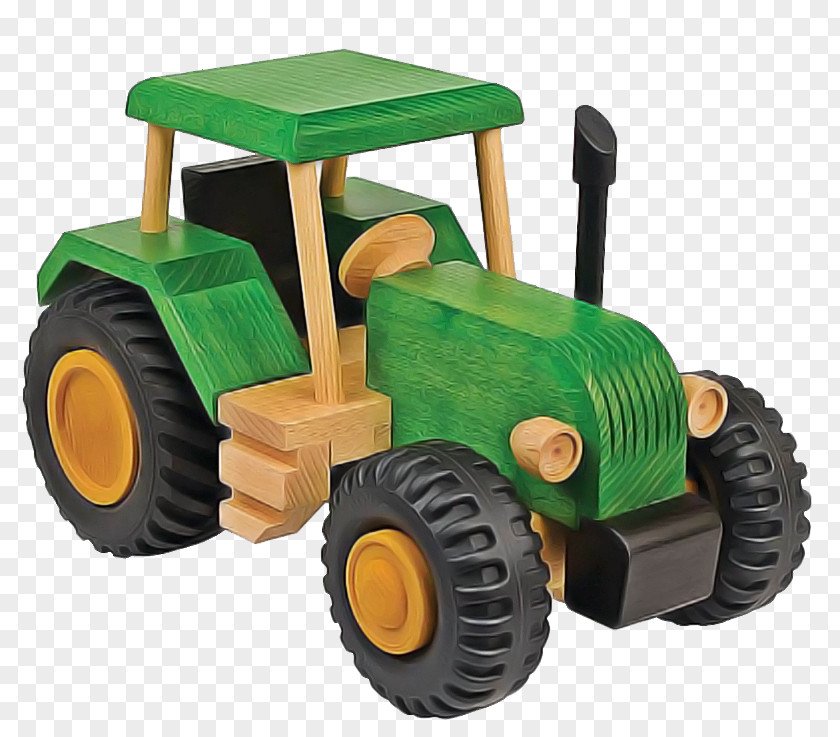 Tractor Toy Vehicle Playset PNG
