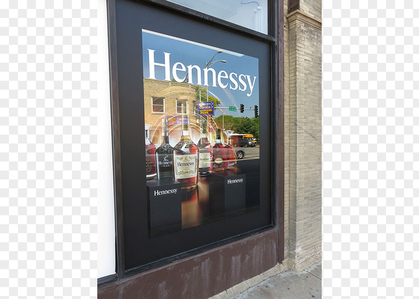 Window Display Glass Advertising Case PNG