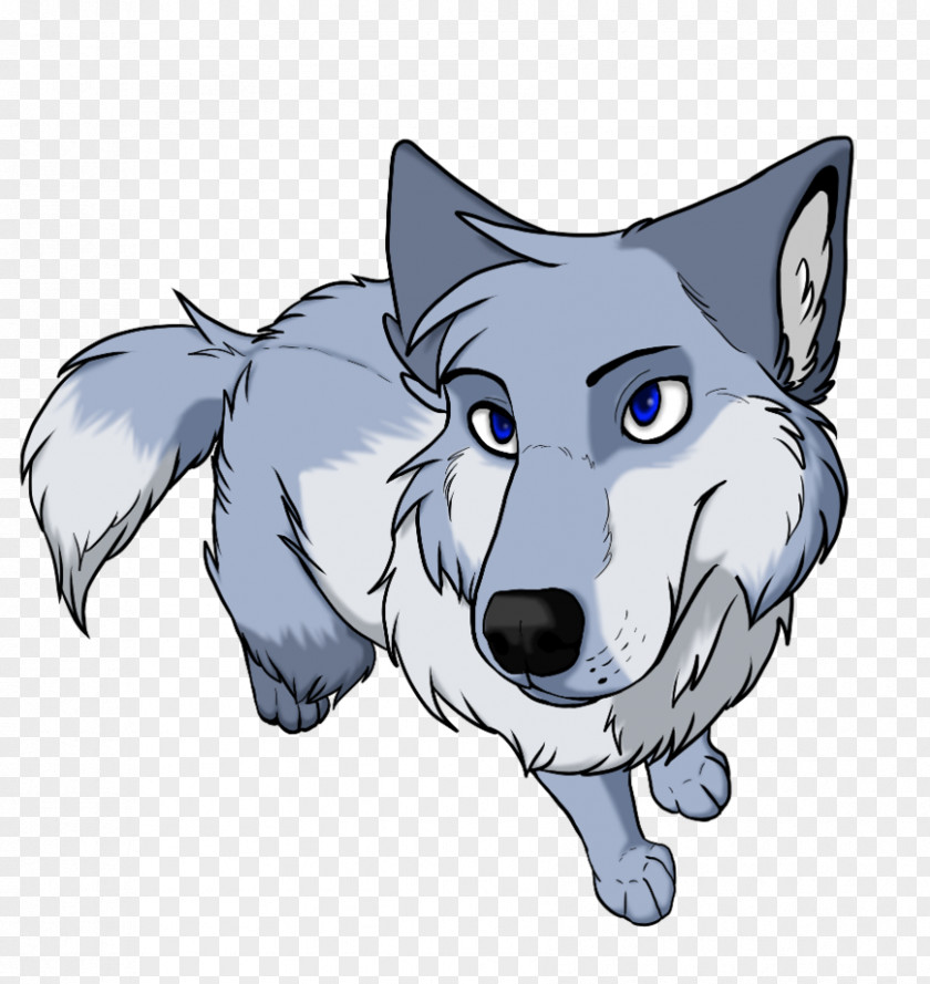 BLUE WOLF Dog Puppy Baby Wolves Drawing Cuteness PNG