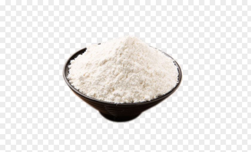 Bowl Of White Flour Wheat Bread Powder PNG