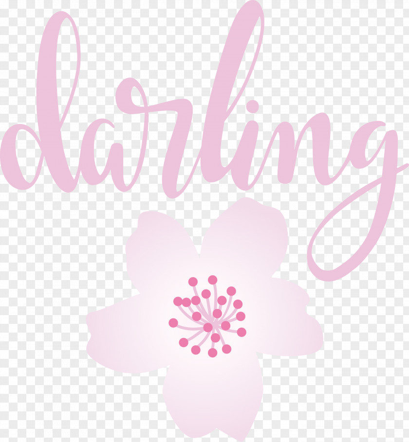 Darling Wedding PNG