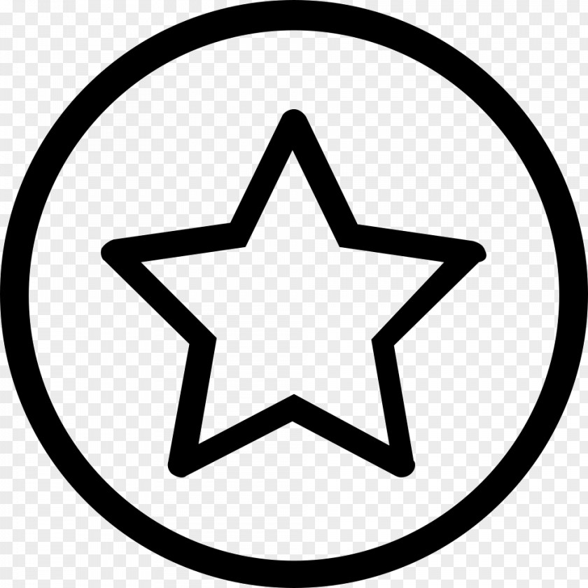 Five Point Star Symbol Illustration Apple Icon Image Format PNG