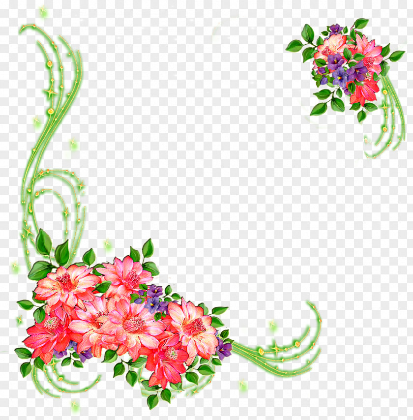 Floral Frame Blog LiveInternet Diary Clip Art PNG