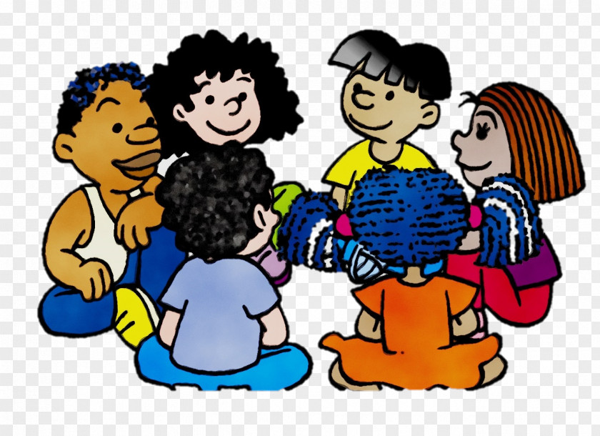 Friendship Interaction People Cartoon Social Group Sharing Youth PNG