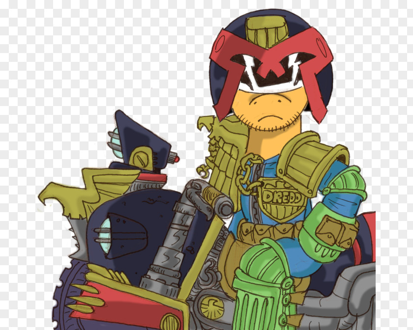 Judge Dredd Toy Cartoon Character Fiction PNG