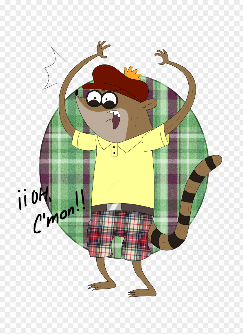 Rigby DeviantArt Tartan PNG