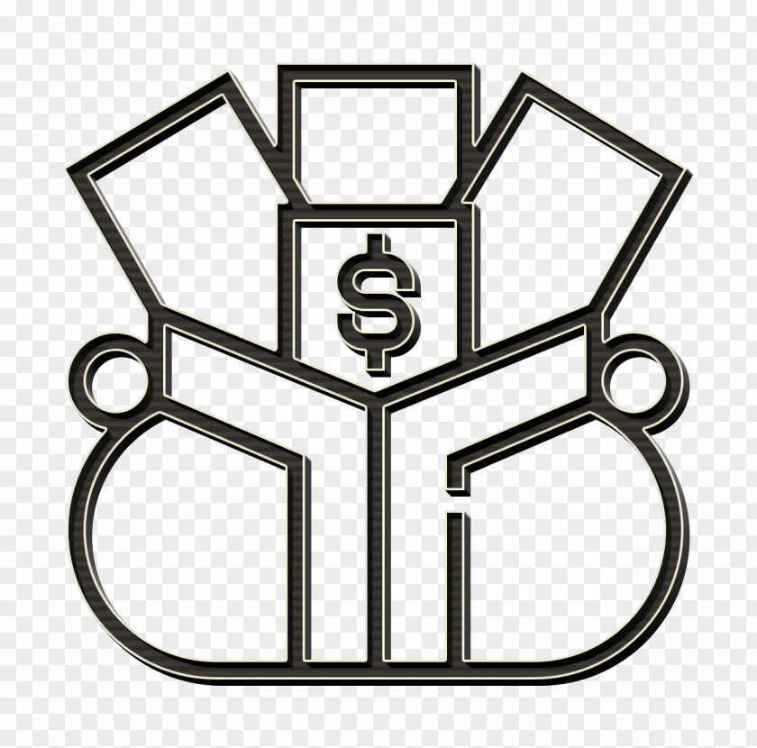 Symbol Coloring Book Asset Icon Dollar Finance PNG