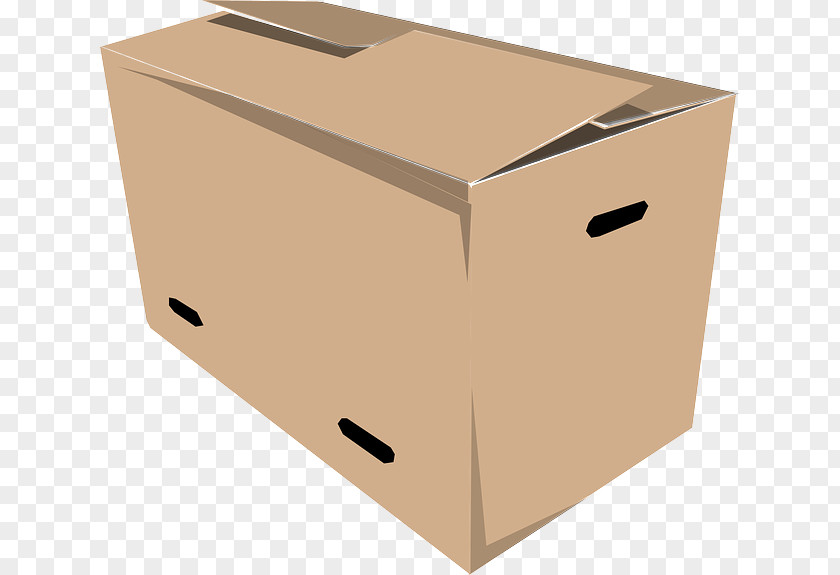 Cardboard Box Clip Art PNG