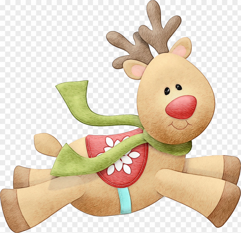 Deer Textile Baby Toys PNG