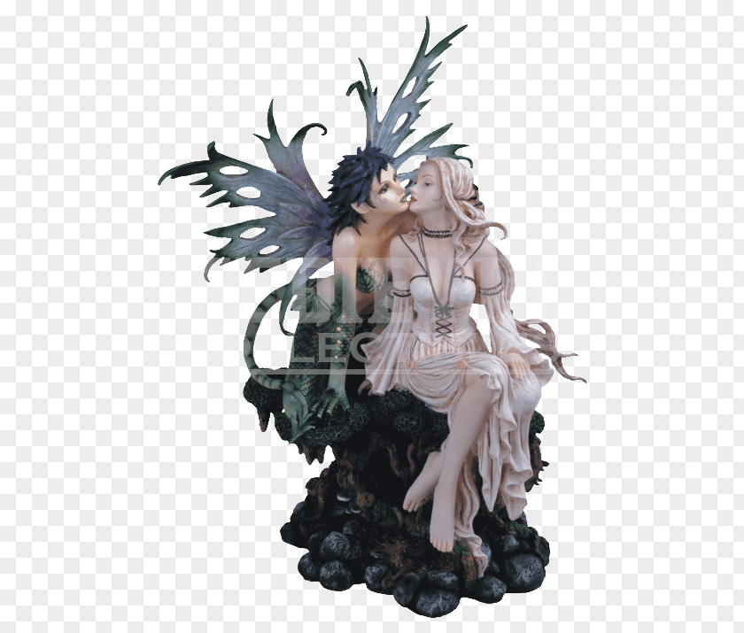Fairy Figurine Statue Dragon Sculpture PNG