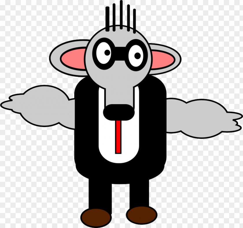 Fictional Character Working Animal Cartoon Clip Art Line Snout Font PNG