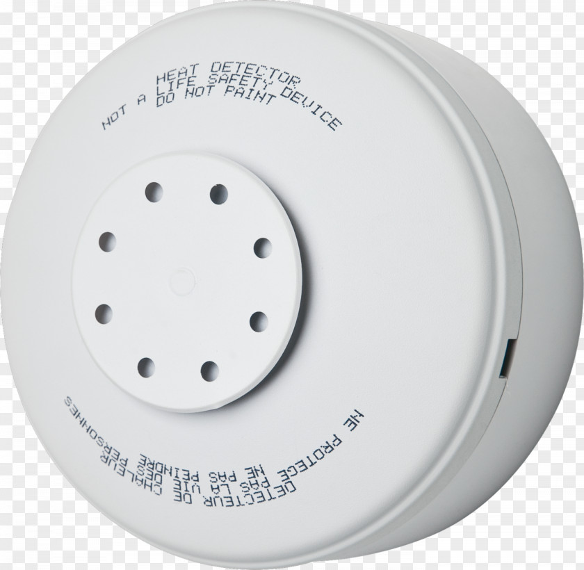 Fire Heat Detector Alarm Device System Security Alarms & Systems PNG