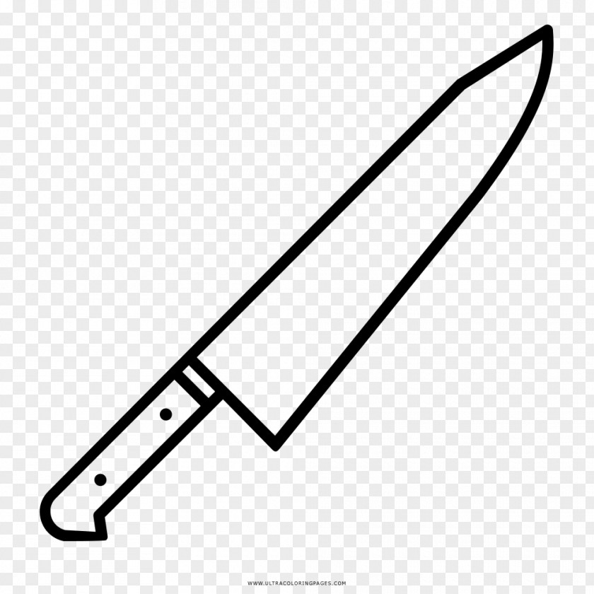 Knife Chef's Drawing Kitchen Knives PNG