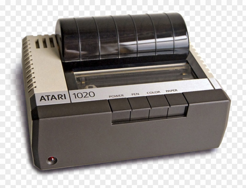 Printer Atari 1020 8-bit Family Plotter 1200XL PNG