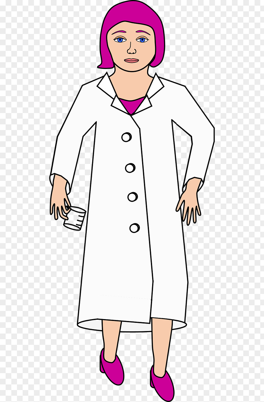 Scientist Science Woman Clip Art PNG