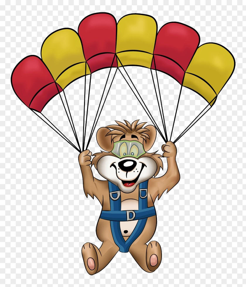 Sports Equipment Parachuting Parachute Cartoon Clip Art Air PNG