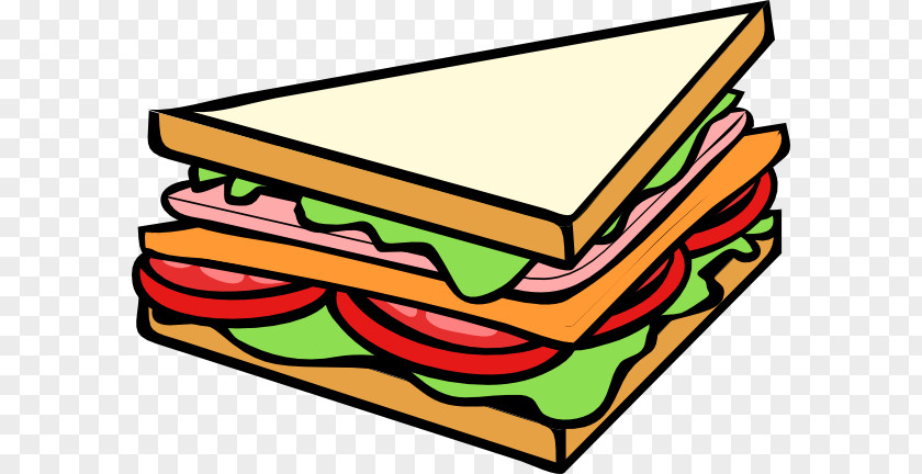 Sub Sandwich Cliparts Submarine Ham And Cheese Breakfast PNG