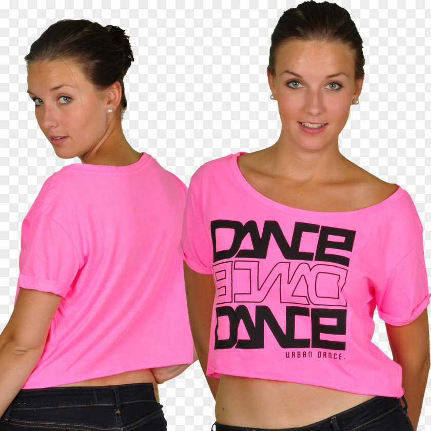 Urban Women T-shirt Clothing Sleeve Shoulder Dance PNG