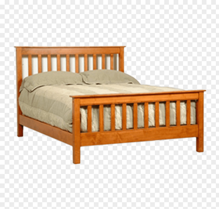 Bed Mission Style Furniture Frame Size PNG