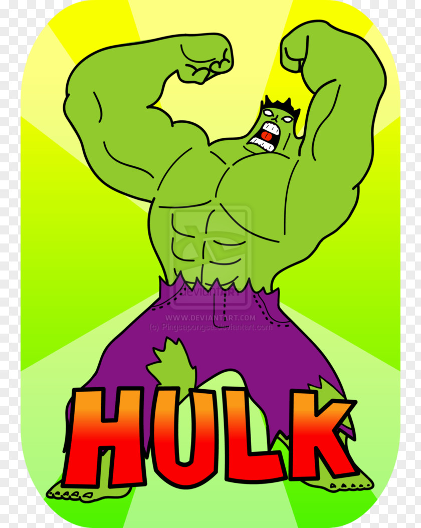 Hulk Vector Clip Art Illustration Superhero Cartoon Tree PNG