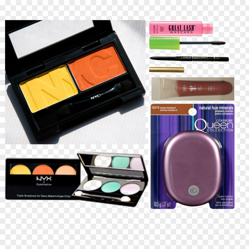 Light Eye Shadow Face Powder COVERGIRL Queen Collection All Day Flawless Foundation PNG